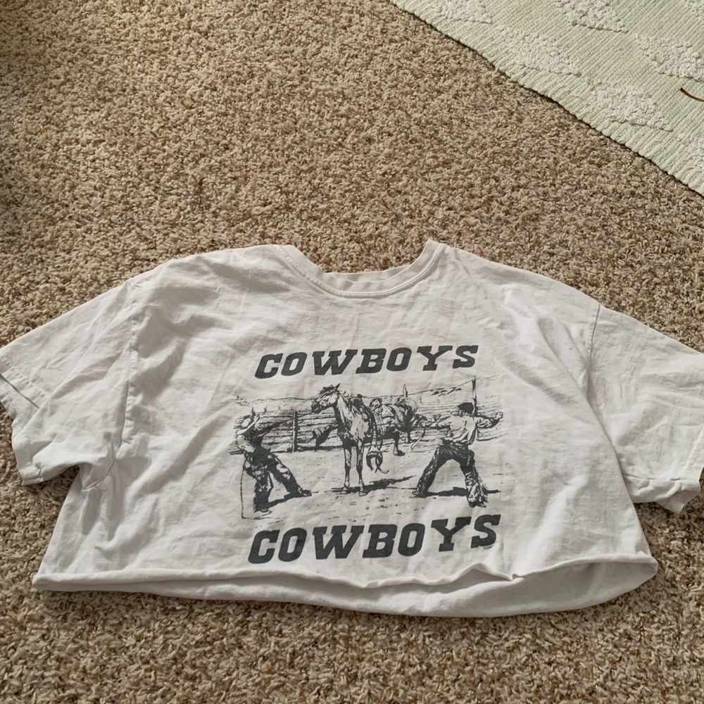Brandy Melville Cowboys Tee